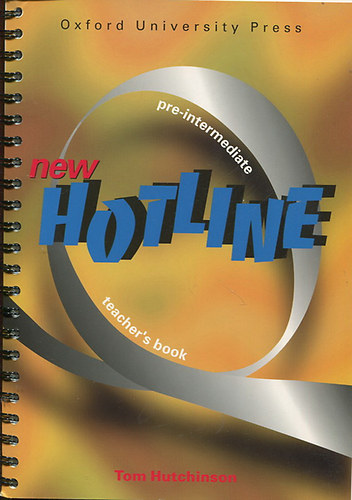 Tom Hutchinson - New Hotline - pre-intermediate - teacher's book