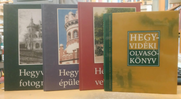 dr. M�llner Jen�, Rosch G�bor, Horv�th Tam�s Mitnyan Gy�rgy - 4 db Hegyvid�ki...: �p�letek + fotogr�fi�k + Olvas�k�nyv + vend�gl�t�s