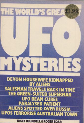 Roger Boar . Nigel Blundell - The World's Greatest UFO Mysteries