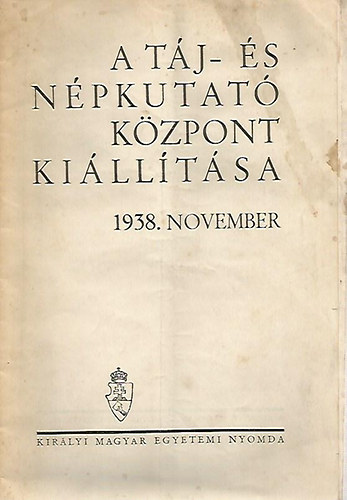 A tj-s npkutat kzpont killtsa 1938.november