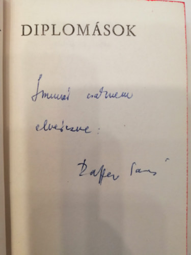 Raffai Sarolta - Diplomások