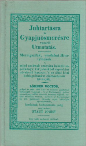 Staut Jsef - Juhtartsra s Gyapjusmersre vezrl Utmutats (reprint)