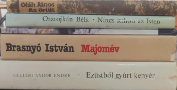 Osztojkán Béla, Oláh János, Gelléri Andor Endre Brasnyó István - Magyar kortárs könyvcsomag