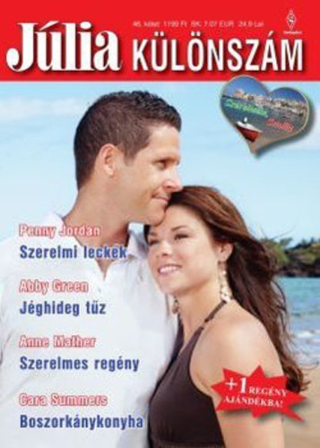 J�lia k�l�nysz�m / Szerelmi leck�k / J�ghideg t�z / Szerelmes reg�ny / Boszork�nykonyha