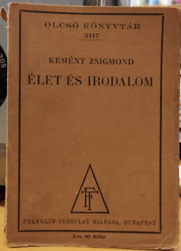 Kemény Zsigmond - Élet és irodalom