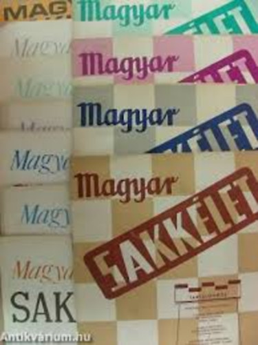 Magyar Sakklet VI.vfolyam 1956. (Teljes vfolyam, 12 szm)