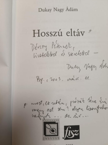 Dukay Nagy Ádám - Hosszú eltáv