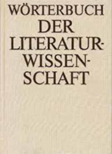 Claus Trager - Wrterbuch der Literaturwissenschaft