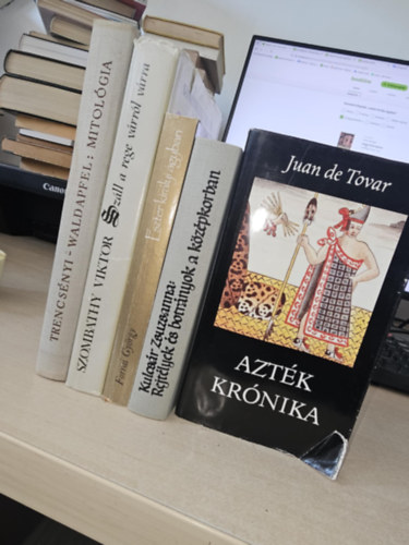 Szombathy Viktor:, Forrai Gyrgy, Kulcsr Zsuzsanna, Juan de Tovar Devecseri-Trencsnyi-Waldapfel - 5db mitolgia KNYVMENT AJNLAT: Mitolgia+ Szll a rege vrrl vrra+ Eszter kirlyi gyban+ Rejtlyek s botrnyok a kzpkorban+ Aztk krnika