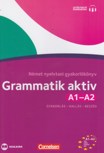 Ute Voss Friederike Jin - Grammatik aktiv A1-A2 N�met nyelvtani gyakorl�k�nyv