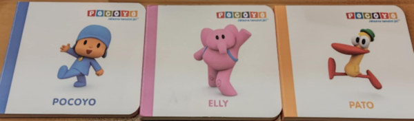 M. Tth Gza - 3 db Pocoyo (Jtszva tanulni j!): 1.: Pocoyo + 2.: Elly + 3.: Pato