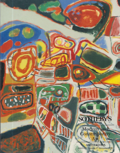 Sotheby's Modern and Contemporary Art (Amsterdam - Sale 610, Thursday 8th December 1994)