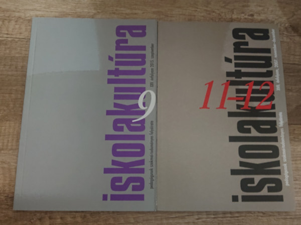 2 sz�m az Iskolakult�ra c�m� periodik�b�l: 9., 11-12.