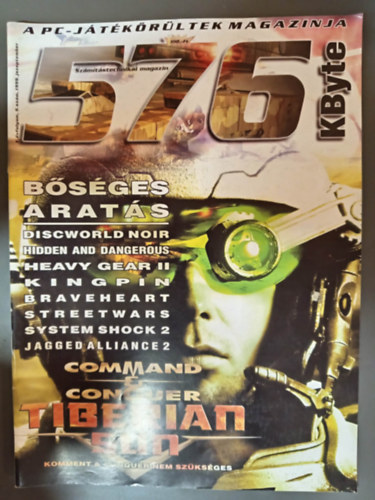576 Kbyte X. évfolyam 9. szám 1999. szeptember