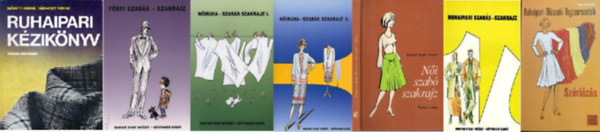 N�meth Endre-T�rnoky Ferenc, Hodov�n J�zsef, Feket�n� Hajd� Erzs�bet �brah�mn� T�th �gnes-Benk� Istv�nn�-Kun Andr�sn� - N�iruha, - F�rfiruha ruhaipari m�szaki szab�szati szakk�nyvcsomag
