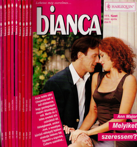 Dr. Téglásy Imre (főszerkesztő) - 10 db Bianca magazin: (111.-120. lapszámig 2000/04--2001/01, 10 db., lapszámonként)