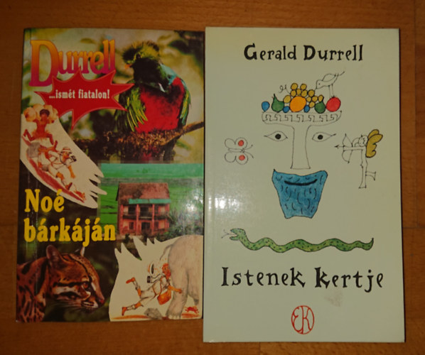 Gerald Durrell - 2 könyv Gerald Durelltől: Noé bárkáján, Istenek kertje