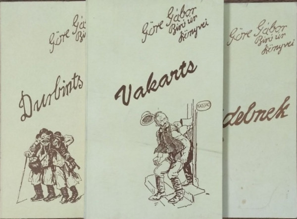 G�rdonyi G�za - G�re G�bor-k�nyvcsomag (3 reprint k�tet)