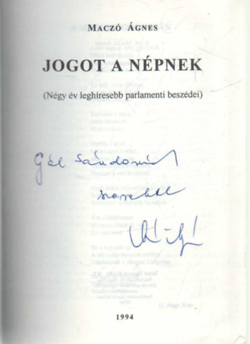 Jogot a npnek - dediklt