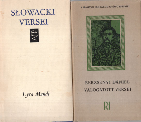 Ills Endre  (szerk.) - 3 db verses ktet ( egytt ) 1. Berzsenyi Dniel vlogatott versei, 2. Juliusz Slowacki versei, 3. Franois Villon sszes versei