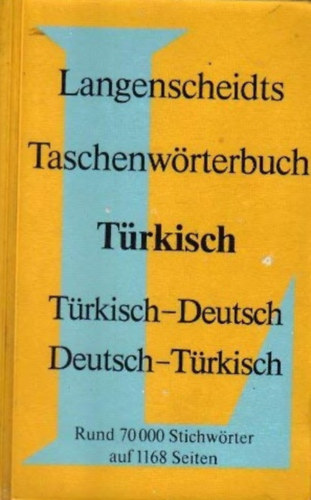 Dr. Karl Steuerwald - Langenscheidts Taschenw�rterbuch T�rkisch - T�rkisch-Deutsch; Deutsch-T�rkisch