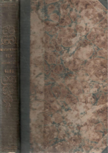 Isidor Busch - Kalender Und Jahrbuch Fr Israeliten, auf Das Jahr 5606 (gtbets)