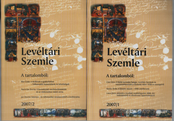 Horvth J. Andrs - Levltri Szemle 2007/1-4. szm. - (teljes vfolyam.)