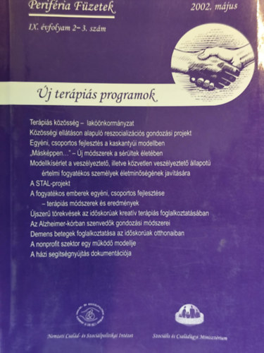 Kovács Ibolya - Periféria Füzetek IX. évfolyam 2-3.szám (2002. május)