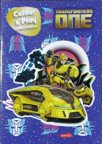 Transformers One - Colour & Play with Stickers