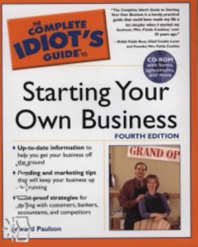 Edward Paulson - Starting Your Own Business (The Complete Idiot's Guide)- CD mellklettel
