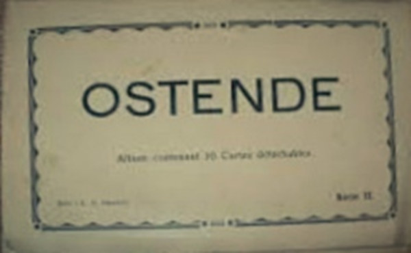 Ostende - Album contenant 10 Cartes dtachables
