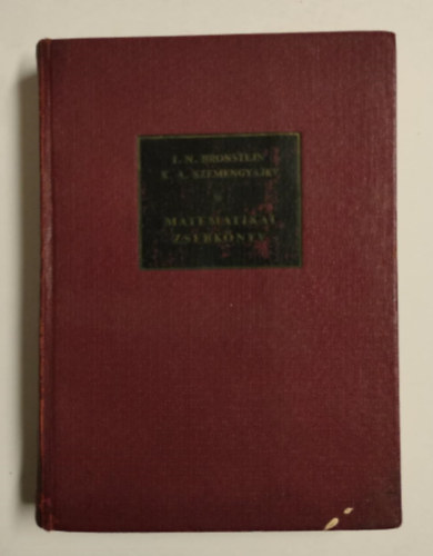 Szemengyajev-Bronstejn - Matematikai zsebk�nyv