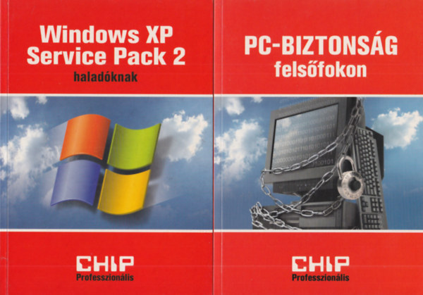 Bnyai Ferenc  (szerk.) - 2 db szmtstechnika knyv: Windows XP Service Pack 2 haladknak + PC-Biztonsg felsfokon