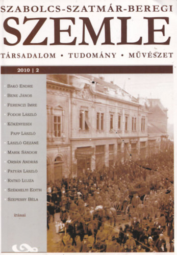 Szabolcs- Szatmár- Beregi szemle (XLV. évfolyam- 2010/2)