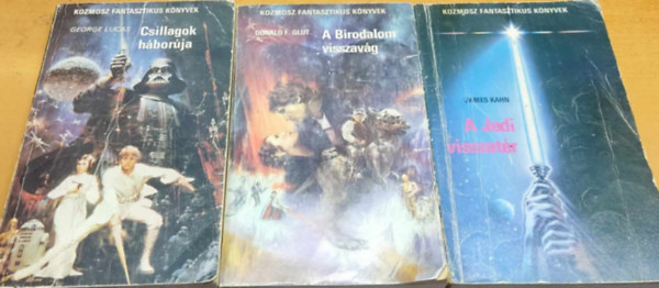 George Lucas; Donald F. Glut; James Kahn - Csillagok hborja + A Birodalom visszavg + A Jedi visszatr (3 m)