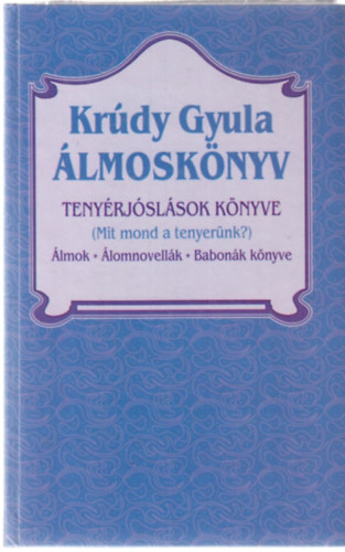 Krdy Gyula - lmosknyv - Tenyrjslsok knyve