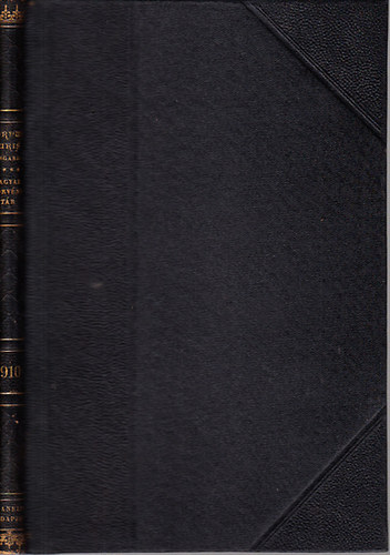 Dr. Mrkus Dezs szerk. - 1910. vi trvnyczikkek (Magyar Trvnytr- Corpus Juris Hungarici)