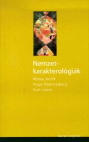 Rnay; Mnsterberg; Lewin - Nemzetkarakterolgik