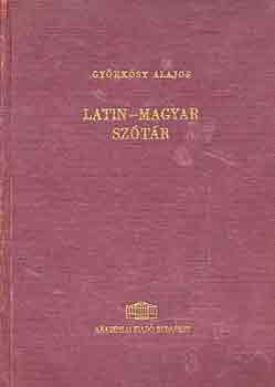 Gy�rk�sy Alajos - Latin-magyar sz�t�r