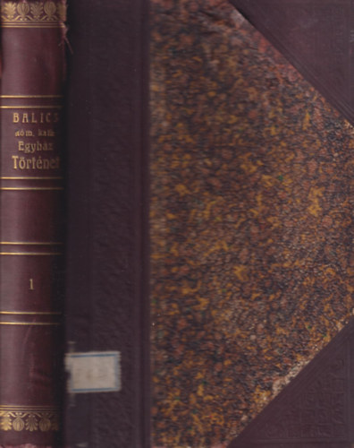 dr. Balics Lajos - A R�mai Katholikus Egyh�z t�rt�nete Magyarorsz�gon I.- Szent Istv�n koron�z�s�t�l Szent L�szl� kir�ly hal�l�ig (1000-1095)