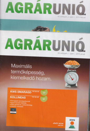 Dr. Dr. Kiss L�szl�, dr. S�rv�ri Mih�ly, Dr. D�vid Istv�n Fut� Zolt�n - 6 db Agr�runi� 2019. janu�r-szeptemberig ( 4. sz�m - �prilis hi�nyzik.)