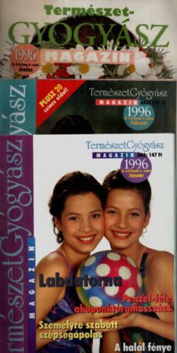 dr G�rgei Katalin - Term�szetgy�gy�sz magazin 1996/1-12. (3, 4, 5. sz�m hi�nyzik.)