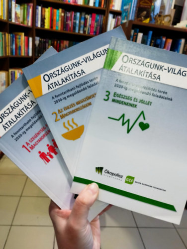 Zlinszky János (szerk.) - Országunk-Világunk átalakítása 1-2-3.rész: A szegénység felszámolása Magyarországon, Az éhezés megszüntetése Magyarországon, Egészség és jóllét mindenkinek