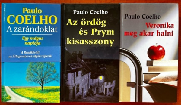 Paulo Coelho - 3db Paulo Coelho: Az rdg s Prym kisasszony + A zarndoklat - Egy mgus naplja + Veronika meg akar halni