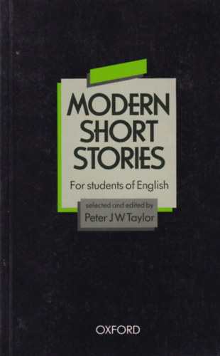 Peter J. W. Taylor - Modern Short Stories for Students of English