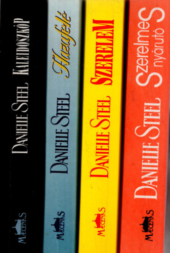 Danielle Steel - 4 db Danielle Steel knyv ( Hazafel + Szerelem + Szerelmes nyrut )