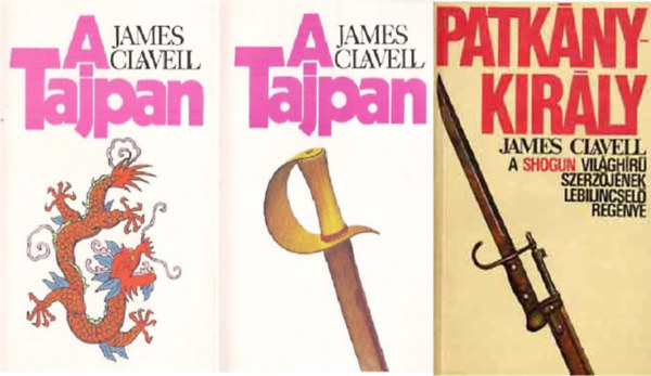 James Clavell - A Tajpan I-II. +  Patknykirly ( 2 ktet )