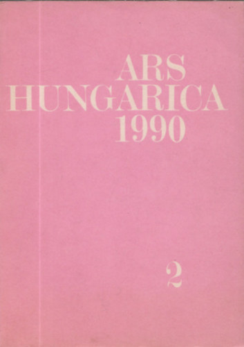 Bernth Mria - Ars Hungarica 1990/2.