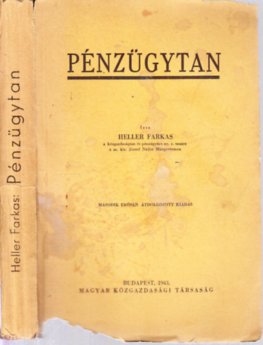 Heller  Farkas - Pnzgytan (2., ersen tdolgozott kiads)