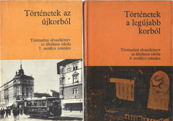 2 db k�nyv, T�rt�netek az �jkorb�l, T�rt�netek a leg�jabb korb�l